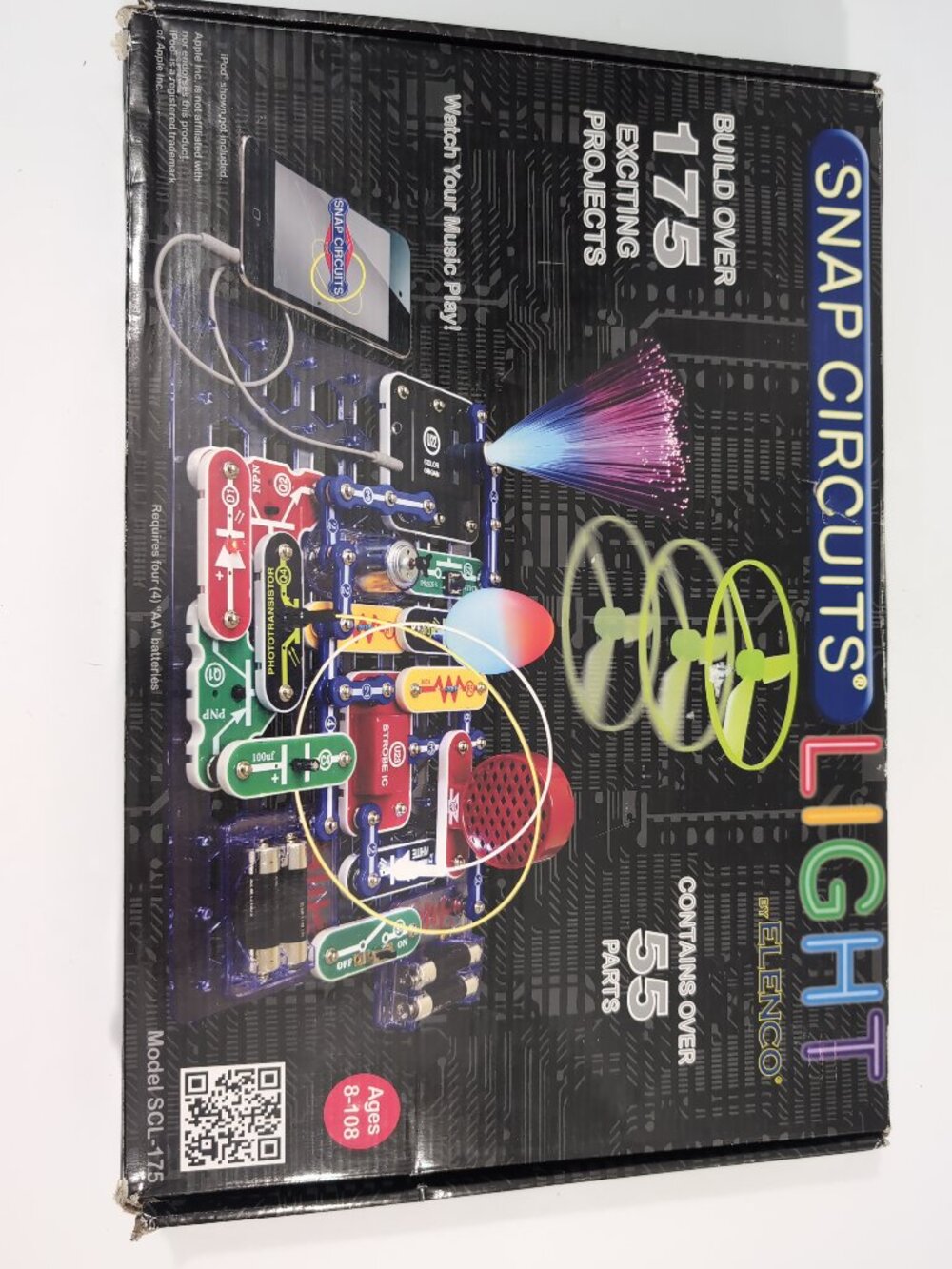 Snap Circuits LIGHT Elenco SCL-175 ALL Parts INCLUDED STEM SCIENCE school EUC
